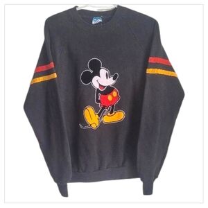 Vintage Disney Mickey Mouse Sweatshirt XL USA Made 80s 90s Retro Crewneck